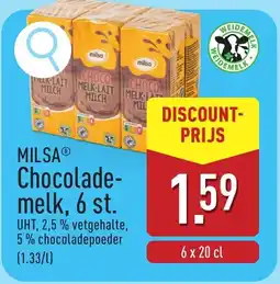 ALDI Milsa Chocolade melk aanbieding