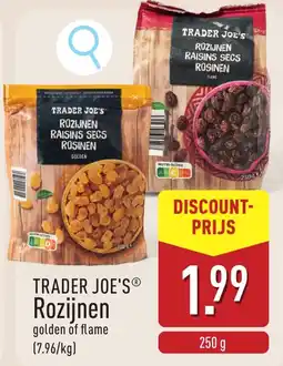 ALDI Trader joe's Rozijnen aanbieding