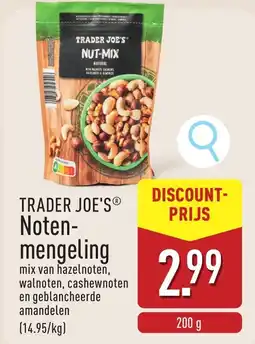 ALDI Trader joe's Noten- mengeling aanbieding