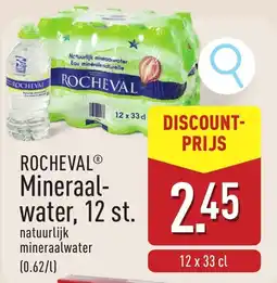 ALDI Rocheval Mineraal water aanbieding