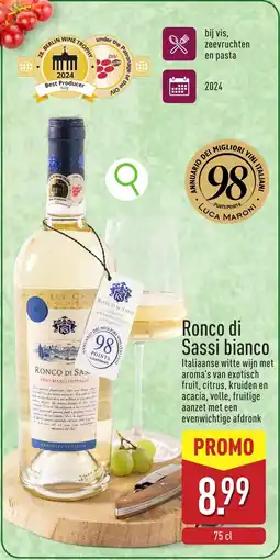 ALDI Ronco di Sassi bianco aanbieding