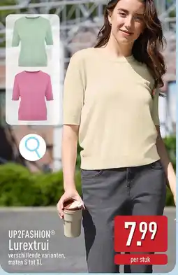 ALDI Up2fashion Lurextrui aanbieding