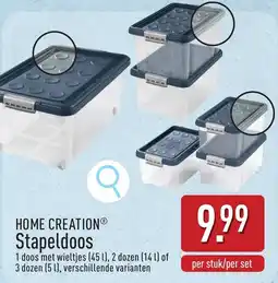 ALDI Home Creation Stapeldoos aanbieding