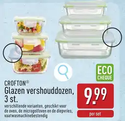 ALDI Crofton Glazen vershouddozen aanbieding