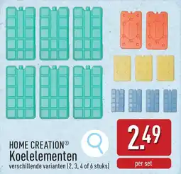 ALDI Home Creation Koelelementen aanbieding