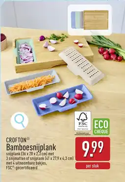 ALDI Crofton Bamboesnijplank aanbieding