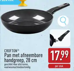 ALDI Crofton Pan met afneembare handgreep aanbieding