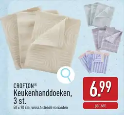 ALDI Crofton Keukenhanddoeken aanbieding