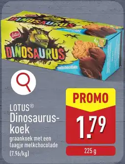 ALDI Lotus Dinosauruskoek aanbieding