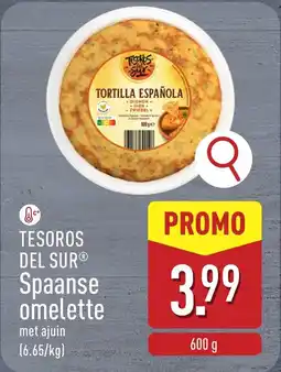 ALDI Tesoros del sur Spaanse omelette aanbieding