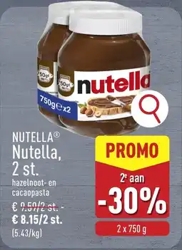 ALDI Nutella aanbieding