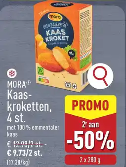 ALDI Mora Kaas kroketten aanbieding