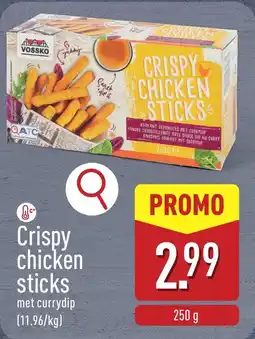 ALDI Crispy chicken sticks aanbieding