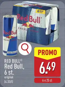 ALDI Red Bull aanbieding
