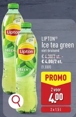 ALDI Lipton Ice Tea Green aanbieding