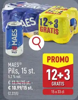 ALDI Maes Pils 5,2% vol aanbieding