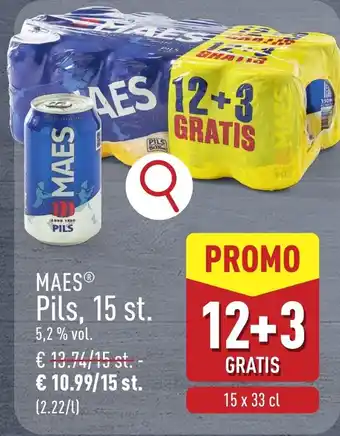 ALDI Maes Pils 5,2% vol aanbieding