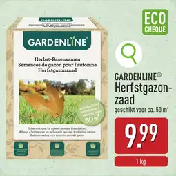 ALDI Gardenline Herfstgazonzaad aanbieding