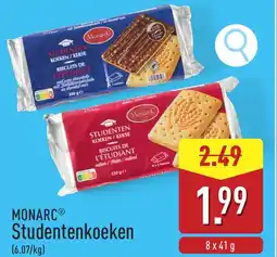ALDI Monarc Studentenkoeken aanbieding