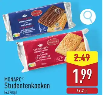 ALDI Monarc Studentenkoeken aanbieding