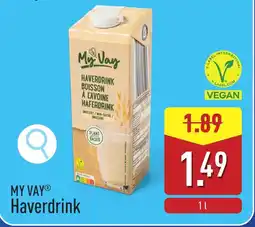 ALDI My Vay Haverdrink aanbieding