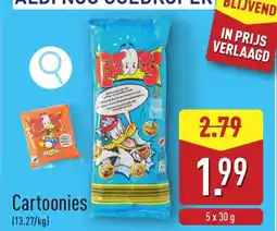 ALDI Cartoonies aanbieding