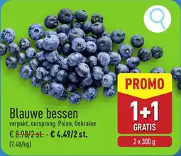 ALDI Blauwe Bessen aanbieding
