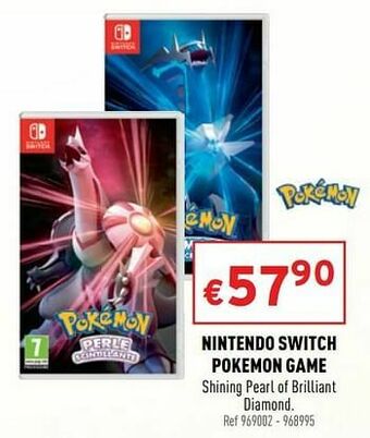 Trafic Nintendo switch pokemon game aanbieding