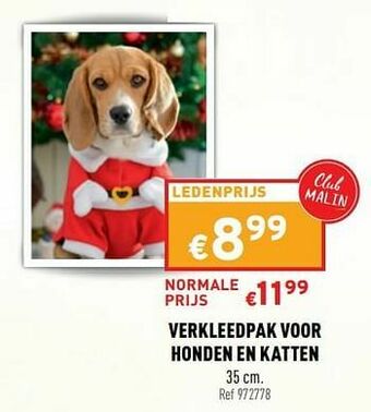 Trafic Verkleedpak voor honden en katten aanbieding