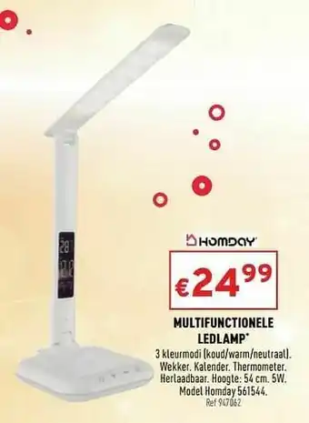 Trafic Multifunctionele ledlamp homday 561544 aanbieding