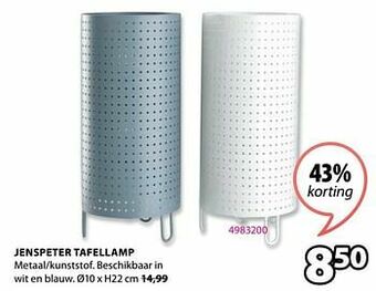 Jenspeter tafellamp
