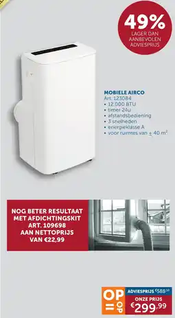 Zelfbouwmarkt Mobiele Airco aanbieding