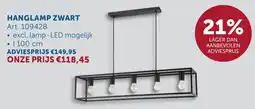 Zelfbouwmarkt Hanglamp zwart aanbieding