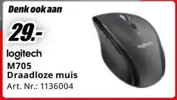 MediaMarkt logitech M705 Draadloze muis aanbieding