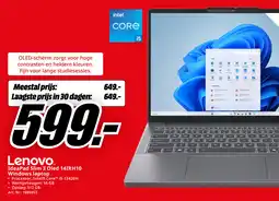 MediaMarkt Lenovo IdeaPad Slim 3 Oled 14IRH10 Windows laptop aanbieding