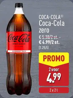 ALDI Coca-Cola Zero aanbieding