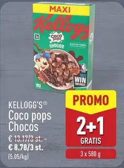 ALDI Kellogg's Coco pops Chocos aanbieding
