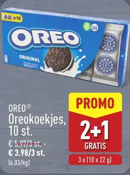 ALDI Oreo Oreokoekjes aanbieding