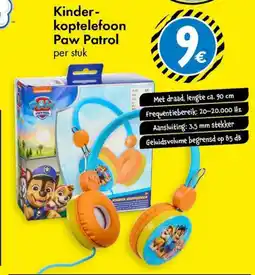 TEDi Kinder Koptelefoon Paw Patrol aanbieding