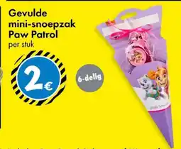 TEDi Gevulde Mini-Snoepzak Paw Patrol aanbieding