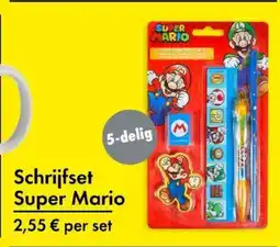 TEDi Schrijfset Super Mario aanbieding
