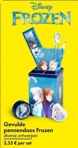 TEDi Gevulde Pennendoos Frozen aanbieding