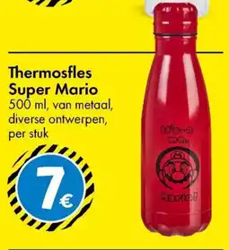 TEDi Thermosfles Super Mario aanbieding