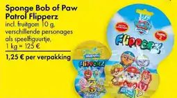 TEDi Sponge Bob of Paw Patrol Flipperz aanbieding