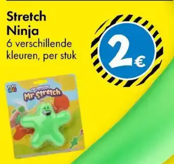 TEDi Stretch Ninja aanbieding