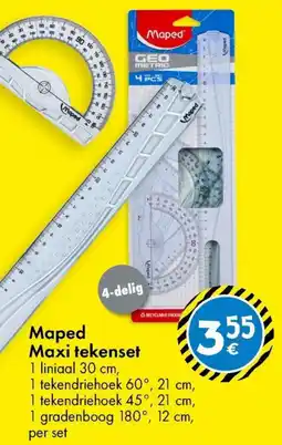 TEDi Maped Maxi Tekenset aanbieding