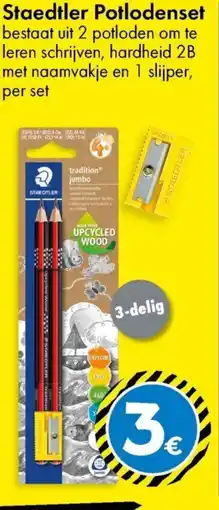 TEDi Staedtler Potlodenset aanbieding