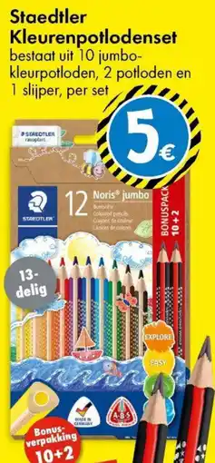 TEDi Staedtler Kleurenpotlodenset aanbieding