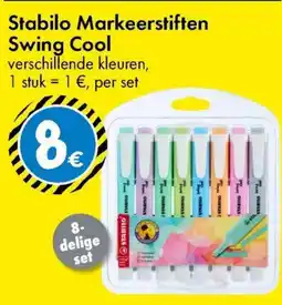 TEDi Stabilo Markeerstiften Swing Cool aanbieding