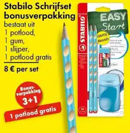 TEDi Stabilo Schrijfset bonusverpakking aanbieding